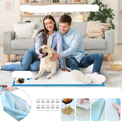 100 Count 24” x 24” Puppy Pee Pads – Super Absorbent & Leak-Proof