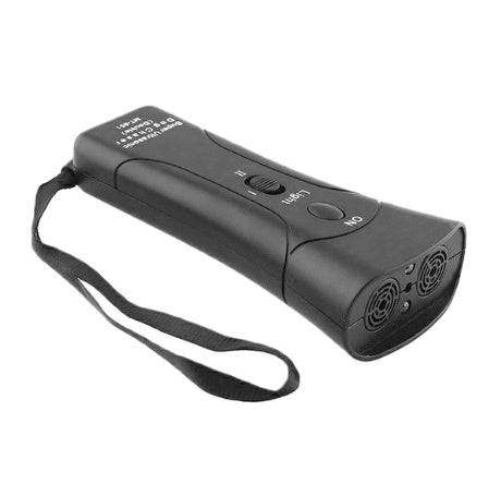 Multi-function Ultrasonic Dog Aggressive Pet Training Flashlight