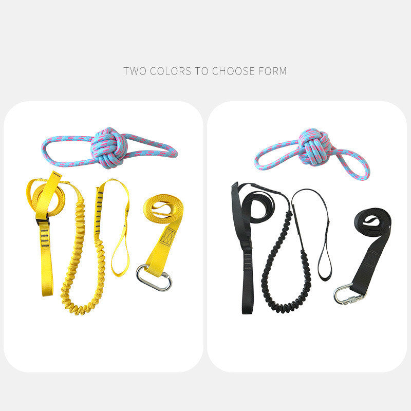 Pet training rope toy set