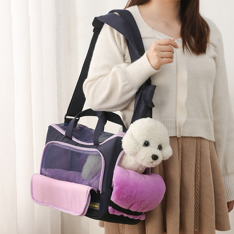 Warm Large Capacity Pet Crossbody Bag