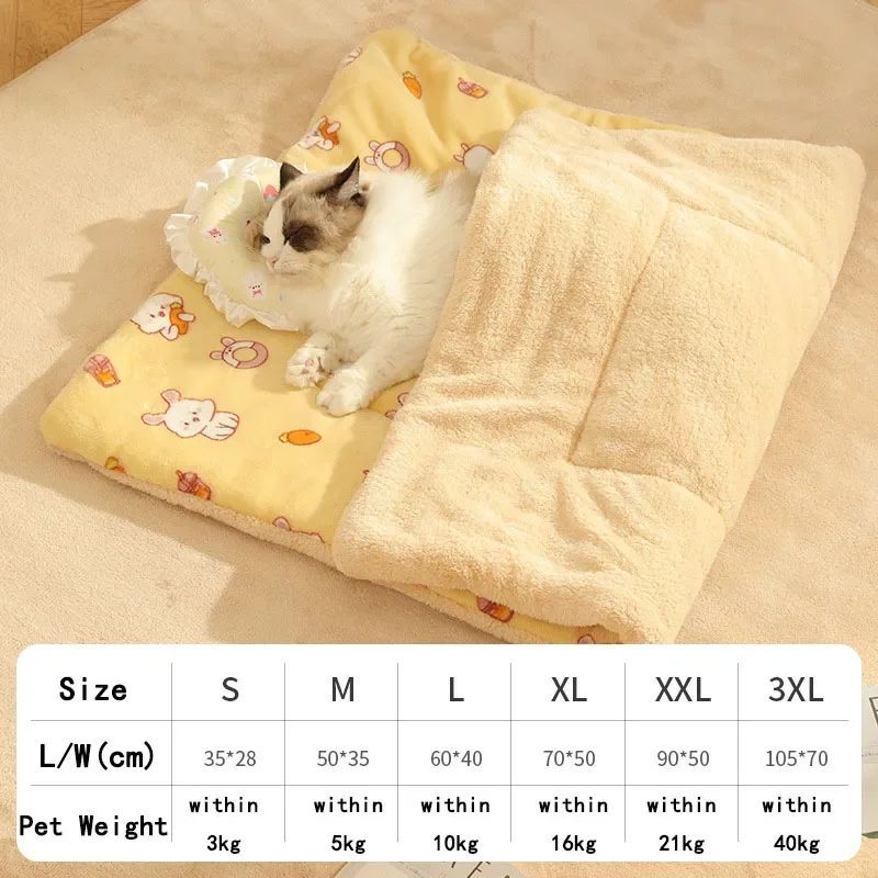 Soft & Warm Flannel Pet Blanket for Cats & Dogs