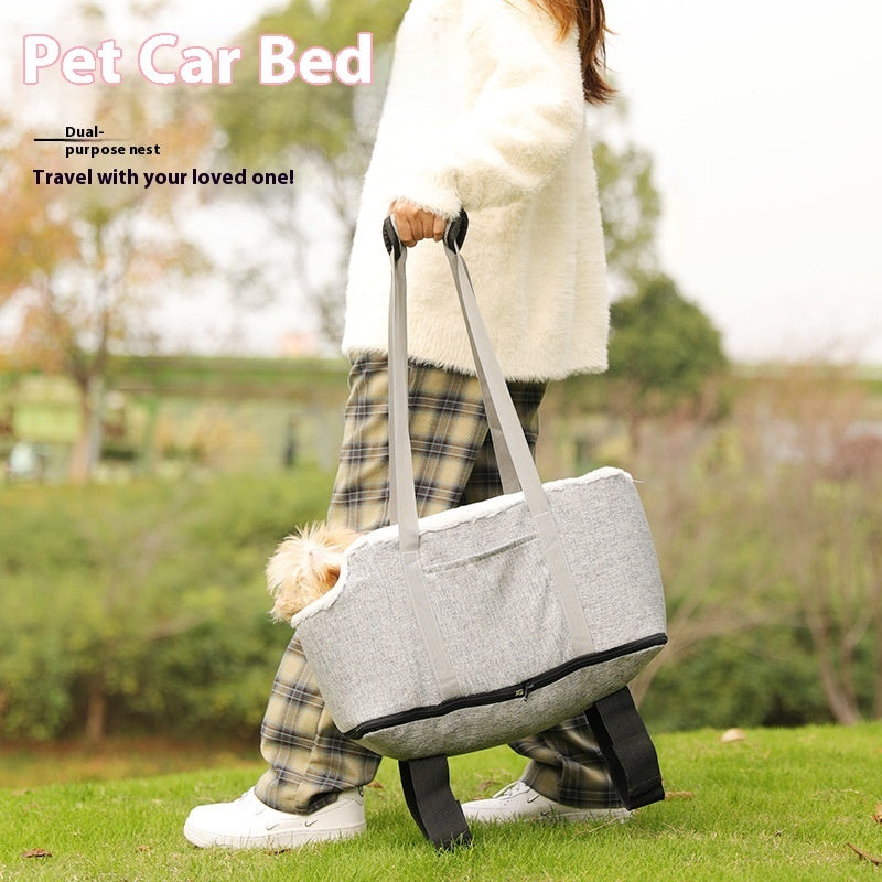 Car Nest Four Seasons Universal Dog Kennel Outdoor Travel Cat Bag