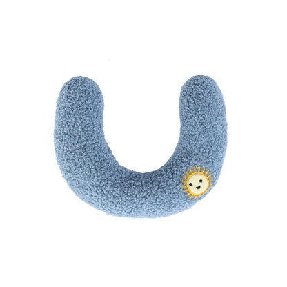 Soft U-Shaped Pet Pillow for Cats & Small Dogs
