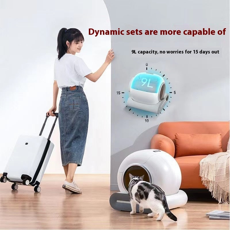 Smart Automatic Cat Litter Box