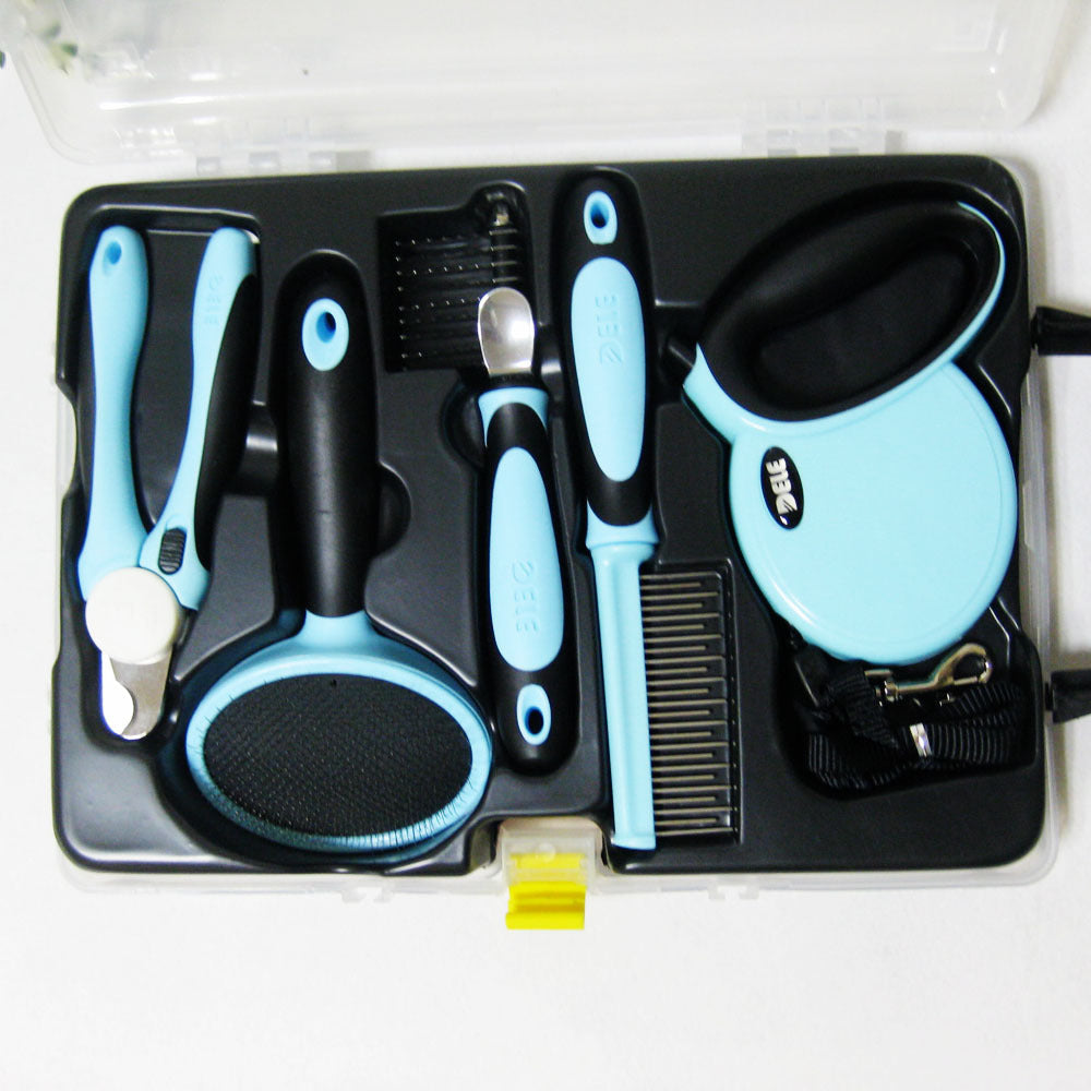 Pet Grooming And Leash Kit All in One Set