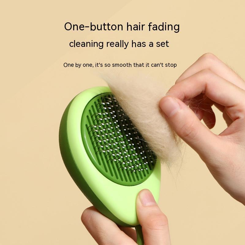 2-in-1 Avocado Cat & Dog Grooming Brush