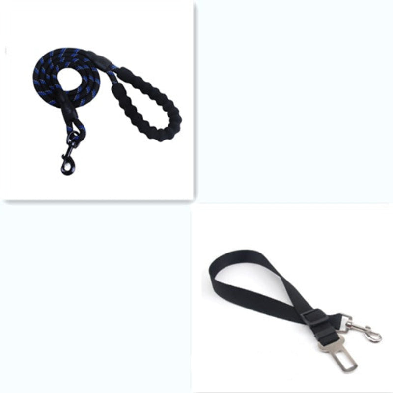 Reflective Dog Leash – Nylon Rope for Walking and Training Dogs