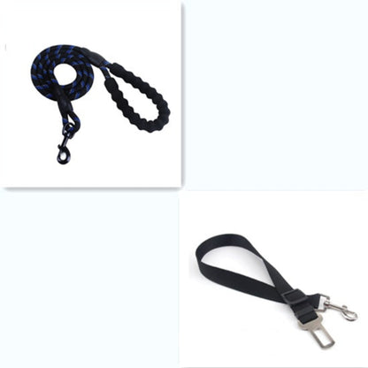 Reflective Dog Leash – Nylon Rope for Walking and Training Dogs