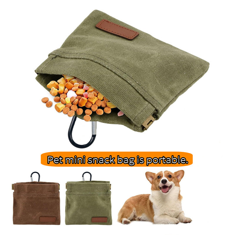 Outdoor Dog Food Bag, Pet Snack Bag, Go Out To Train The Dog Essential Items Fashion Design Easy To Use