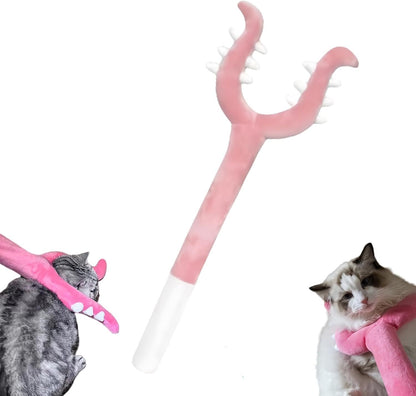 Plush Cat Wand Toy Catch The Naughty Cat Wand Pet Toys Interactive Cat Toy Chikawa Cat Toy Wand Sanctioning Cat Stick Toy Cat Toys For Indoor Cats