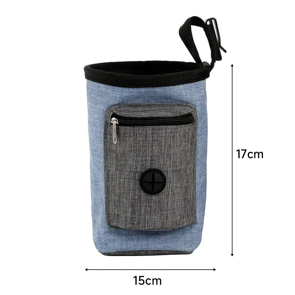 Portable Pet Outdoor Training Bag Dog Toys Storage Waist Bag Cat Travelling Outdoor Snack Pocket Pet Supplies