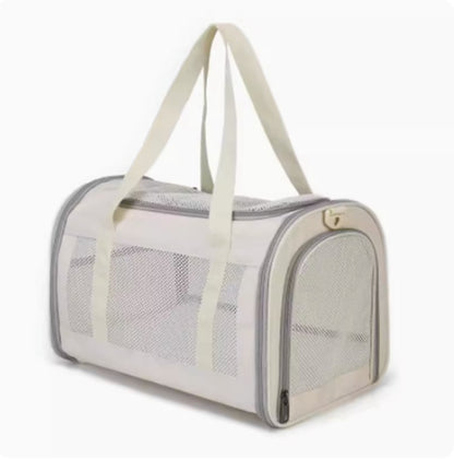 Chic Retro Crossbody Cat Carrier Bag