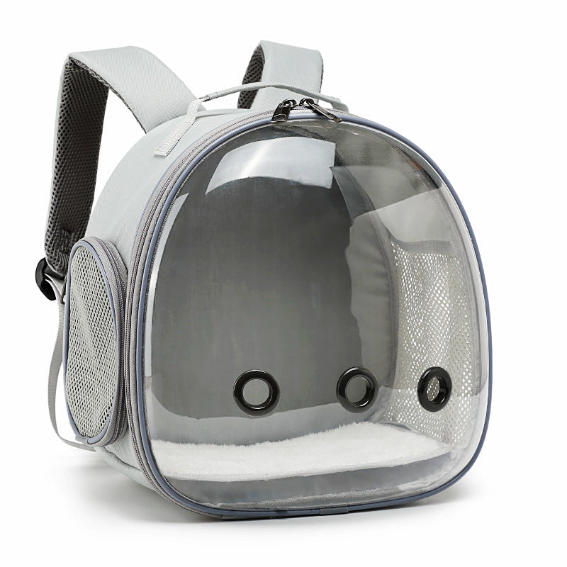 Pet Backpack Hamster Carrier Transparent Small Animal Carrier Guinea Pig Backpack Sugar Glider Ferret Pet Bag Rabbit Bunny Cage