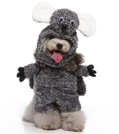 Cosplay Pet Supplies Standing Outfit Funny Dog Clothes for Halloween and Christmas