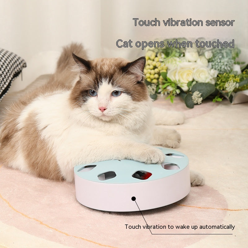 Interactive UFO Cat Teaser Toy