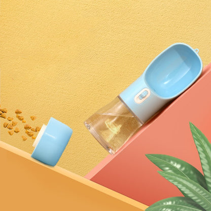 Portable Pet Water Bottle Feeder Bowl – Perfect for Outdoor Travel