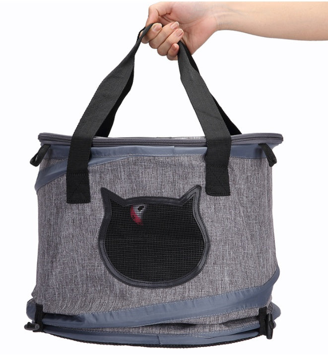 Foldable Pet Carrier Bag for Dogs & Cats