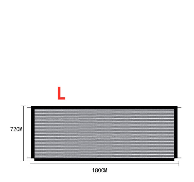 Foldable Nylon Pet Safety Gate