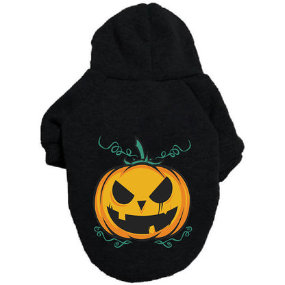 Halloween Pumpkin Dog Sweater