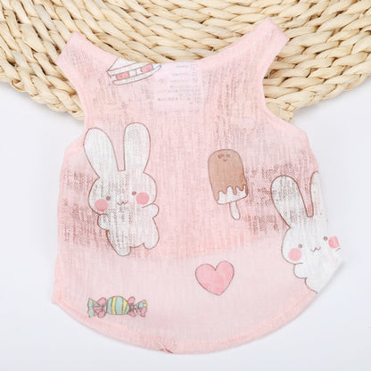 Casual Pet Supplies Vest Shirt – Comfortable and Stylish Acrylic Pet Shirt