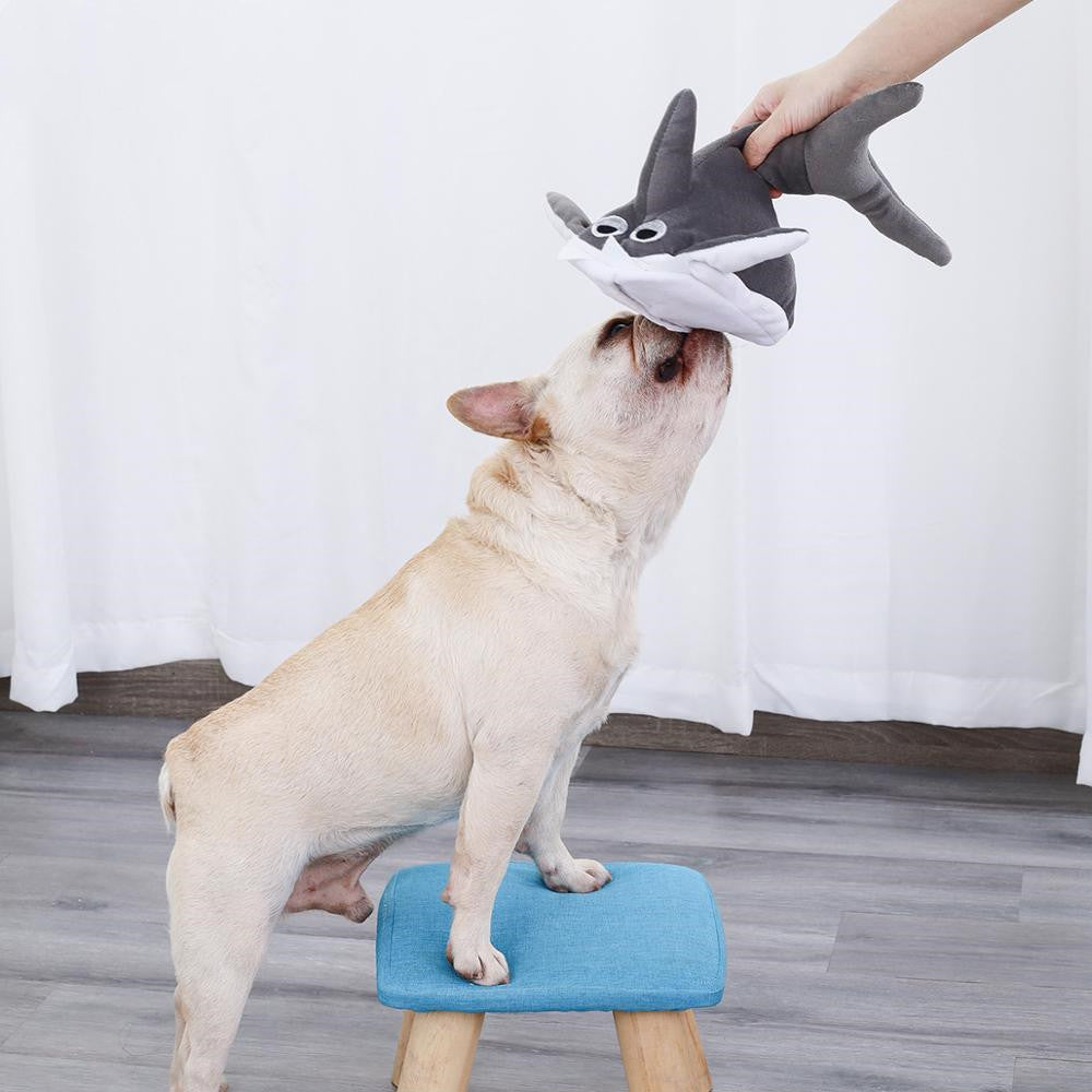 New product pet plush toy shark doll