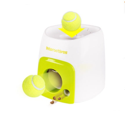 Automatic Dog Training Feeder – Interactive Tennis Ball Reward Machine