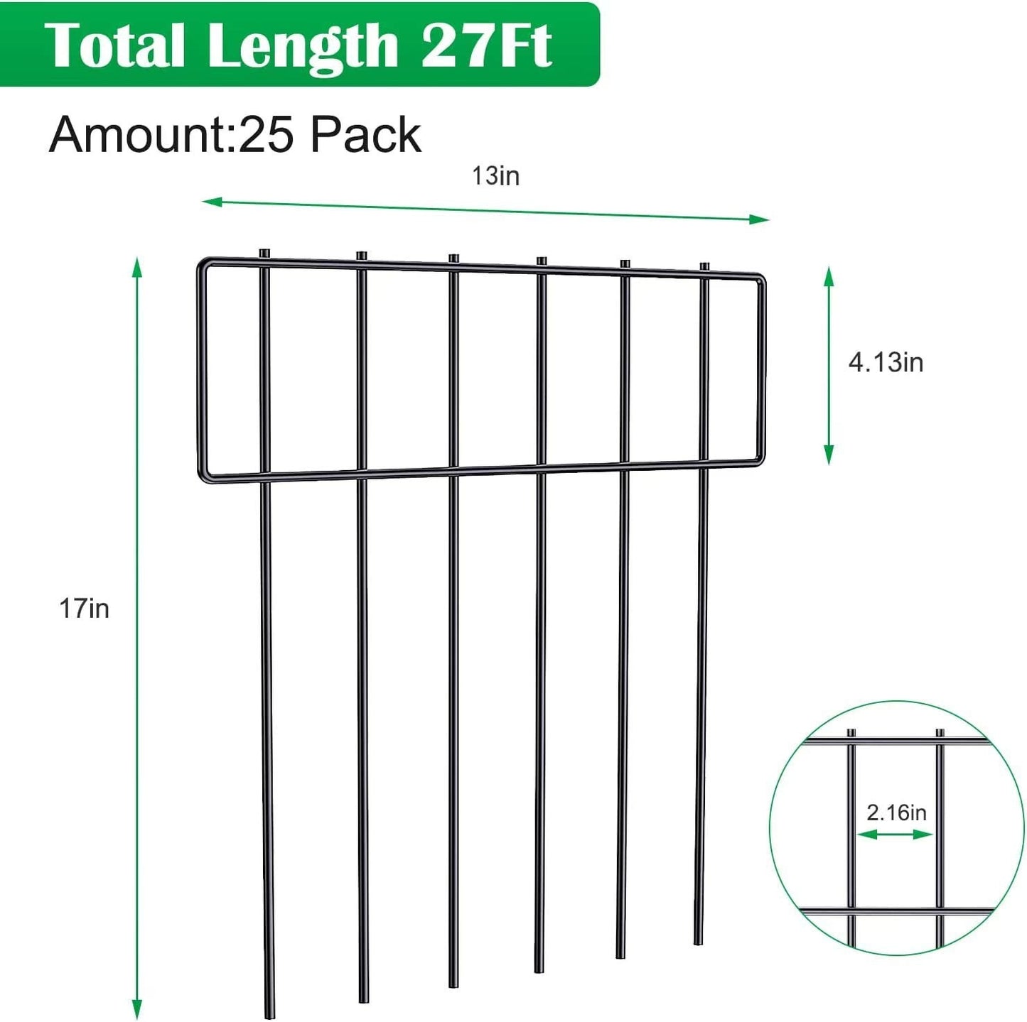 Metal Outdoor Garden Floor Anti-animal Fence