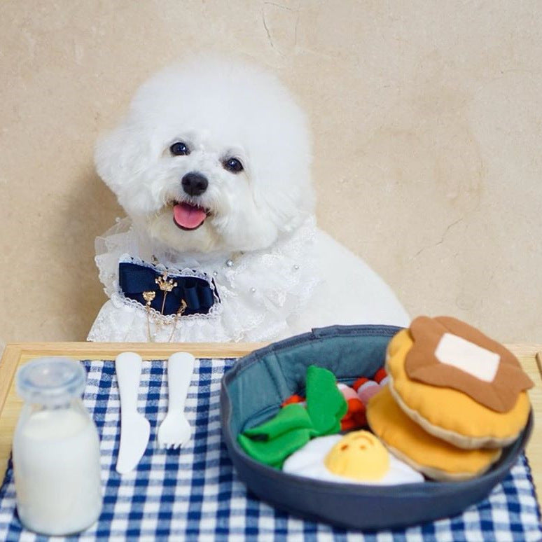 Dog hide food toys