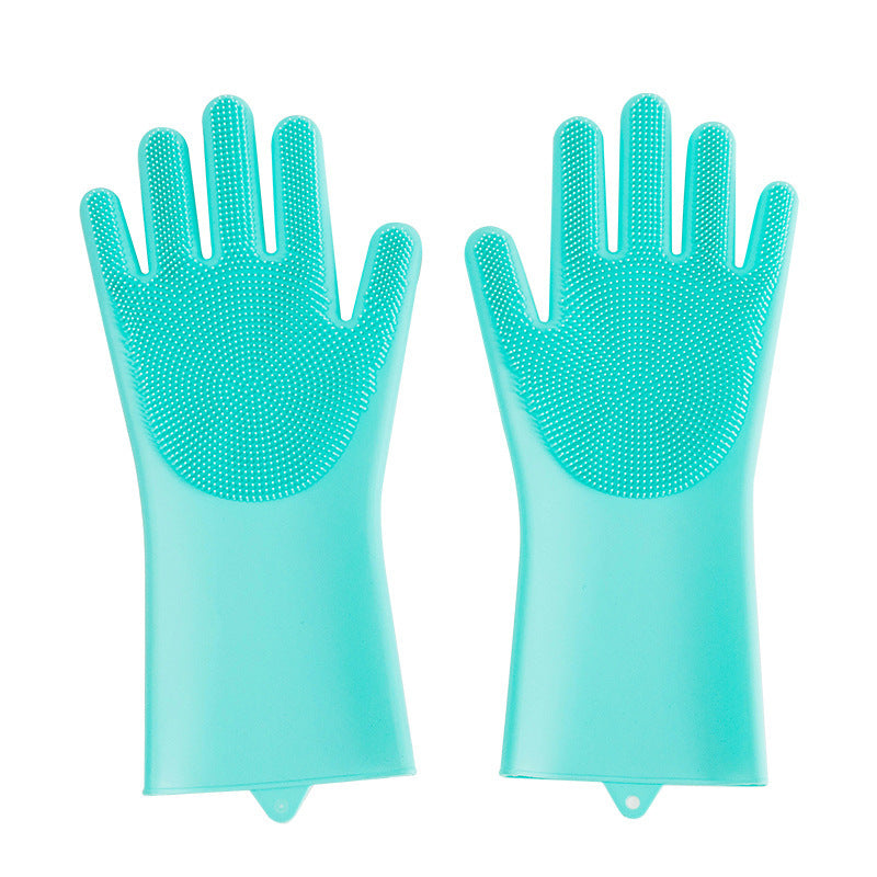 Silicone Pet Grooming Glove And Gentle Massage & Bath Tool