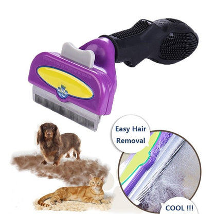 Dog Comb Method Fighting Corgi Labrador Pet Dog Hair Brush