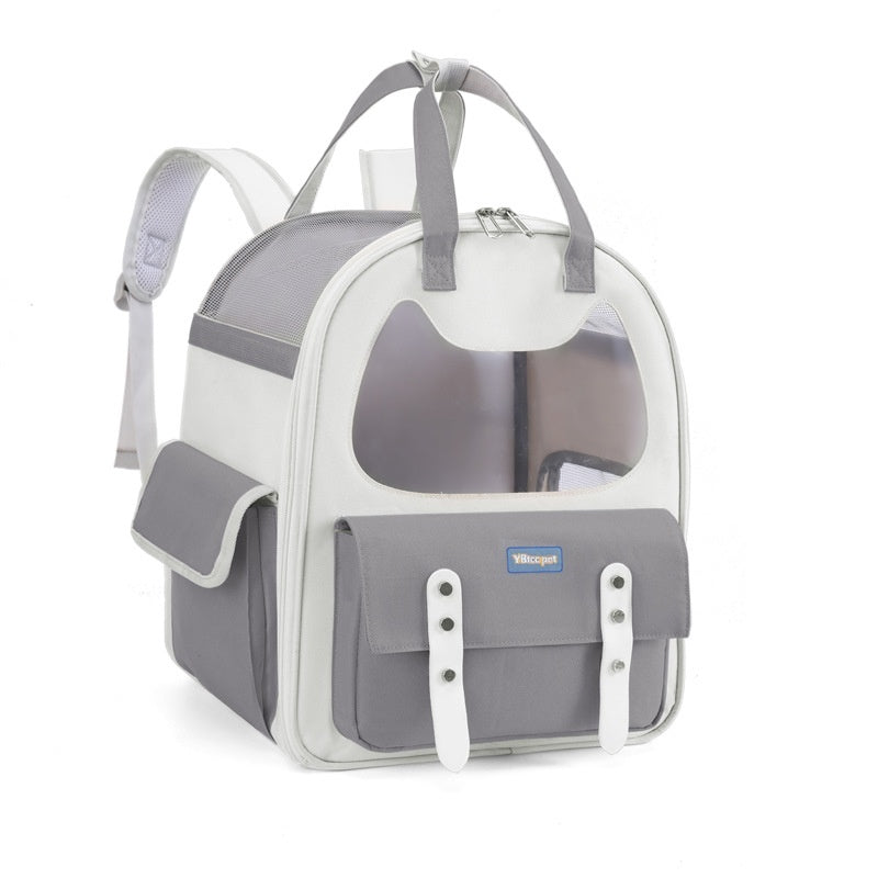 Pet Bag Large Capacity Portable Foldable Portable Cat Backpack