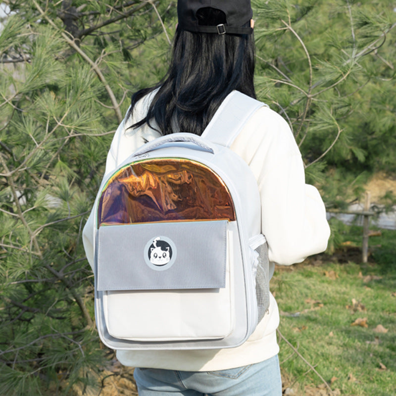 Portable Space Capsule Pet Backpack