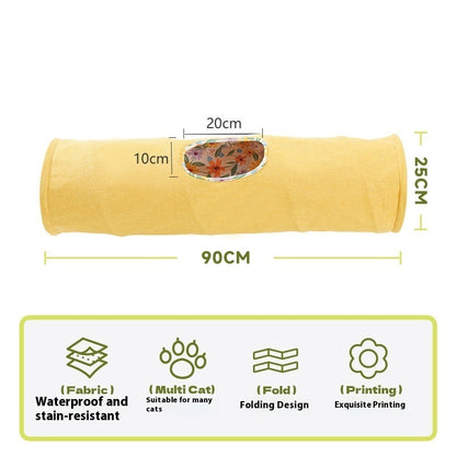 Self-Hi Relief Cat Tunnel Toy – Interactive Pet Toy for Play and Relaxation