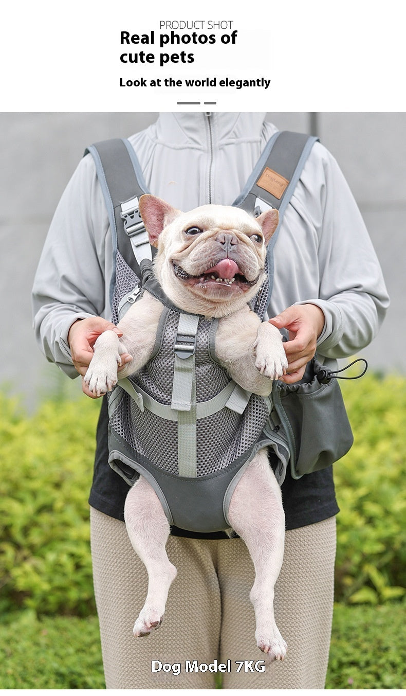 Pet Dog Backpack Mesh Breathable