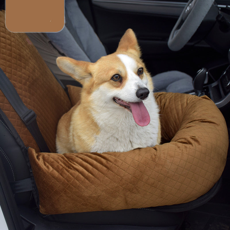 Travel Ready Removable Car Pet Seat Washable & Cozy