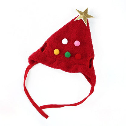 Christmas Tree Hat for Dogs and Cats