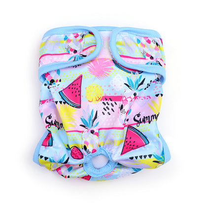 Fashion Printed Menstrual Panties for Pets – Comfortable & Cute Cartoon Design