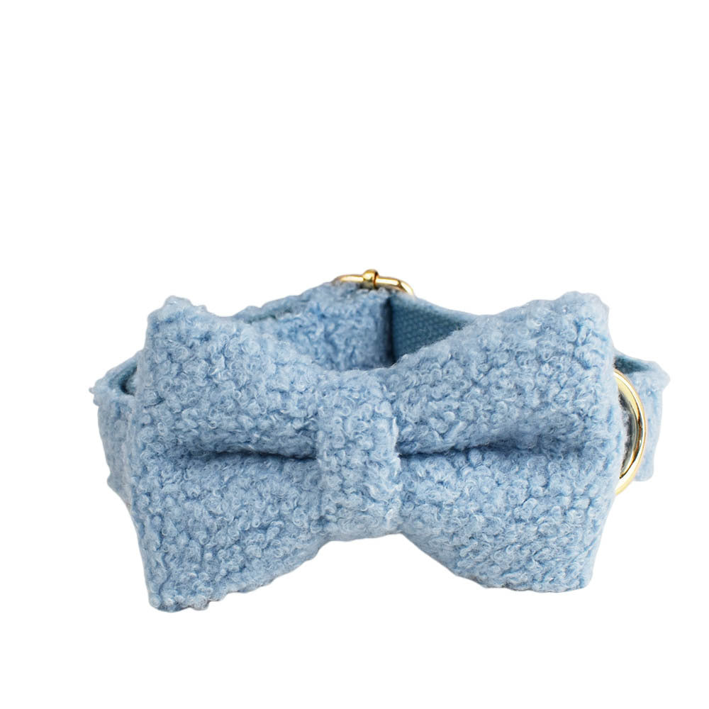 Blue Teddy Bear Dog Breast Collar Pet Collar