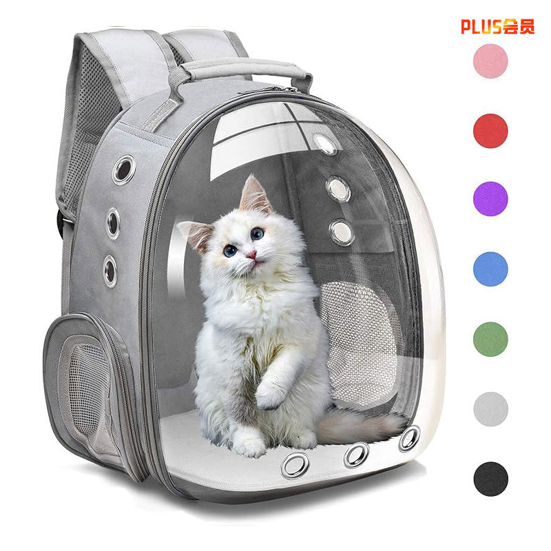 Portable Large Capacity Small Transparent Backpack Cat Bag