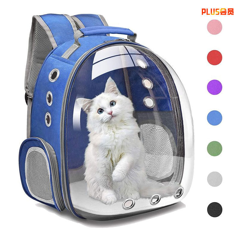 Portable Large Capacity Small Transparent Backpack Cat Bag