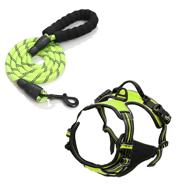 Pet Hand Holding Rope Chest And Back Nylon Dog Rope