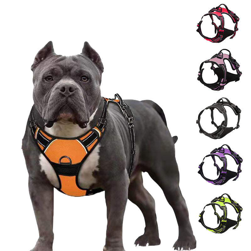 Pet Hand Holding Rope Chest And Back Nylon Dog Rope