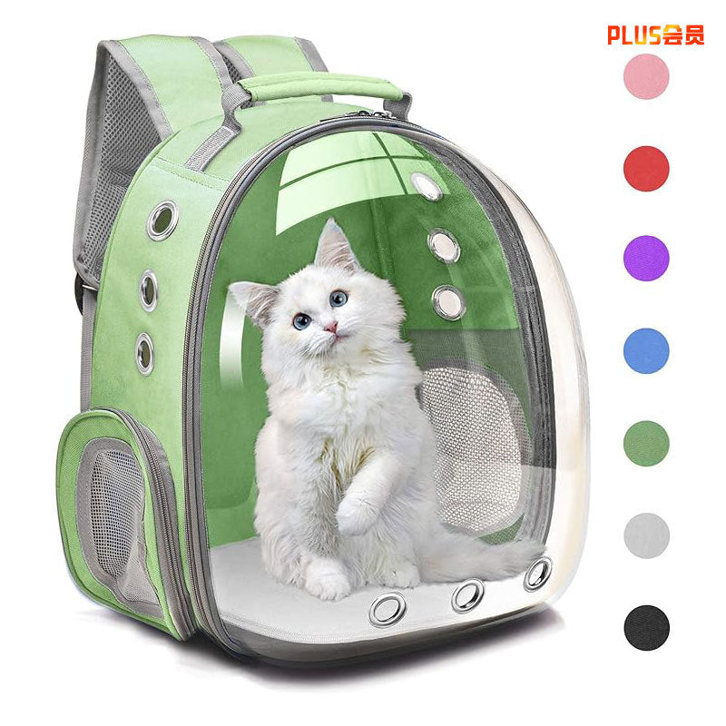 Portable Large Capacity Small Transparent Backpack Cat Bag