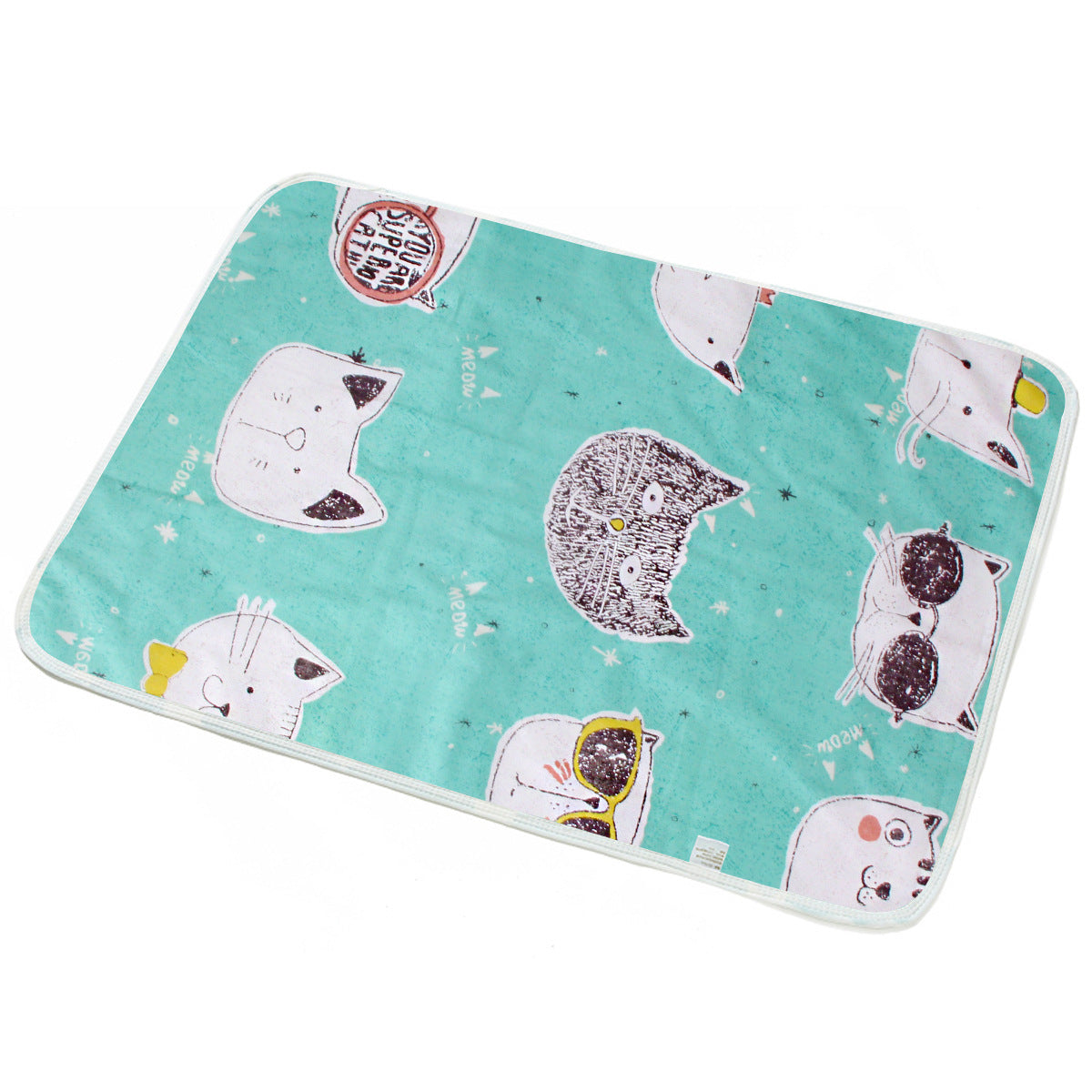 Breathable Cotton Cartoon Waterproof Insulation Pad