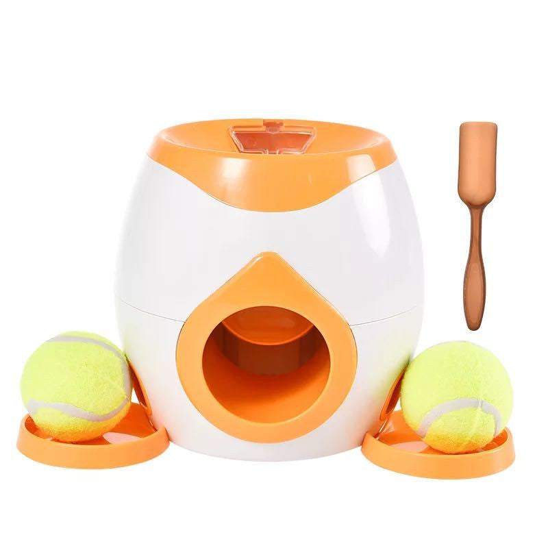 Automatic Dog Training Feeder – Interactive Tennis Ball Reward Machine