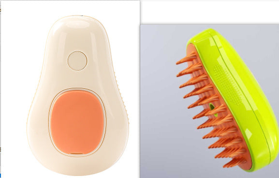 Electric Steam Cat Grooming Brush