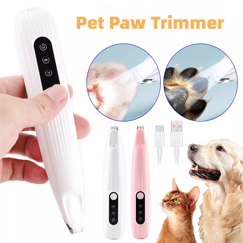 LED Pet Trimmer Precision Grooming Clipper