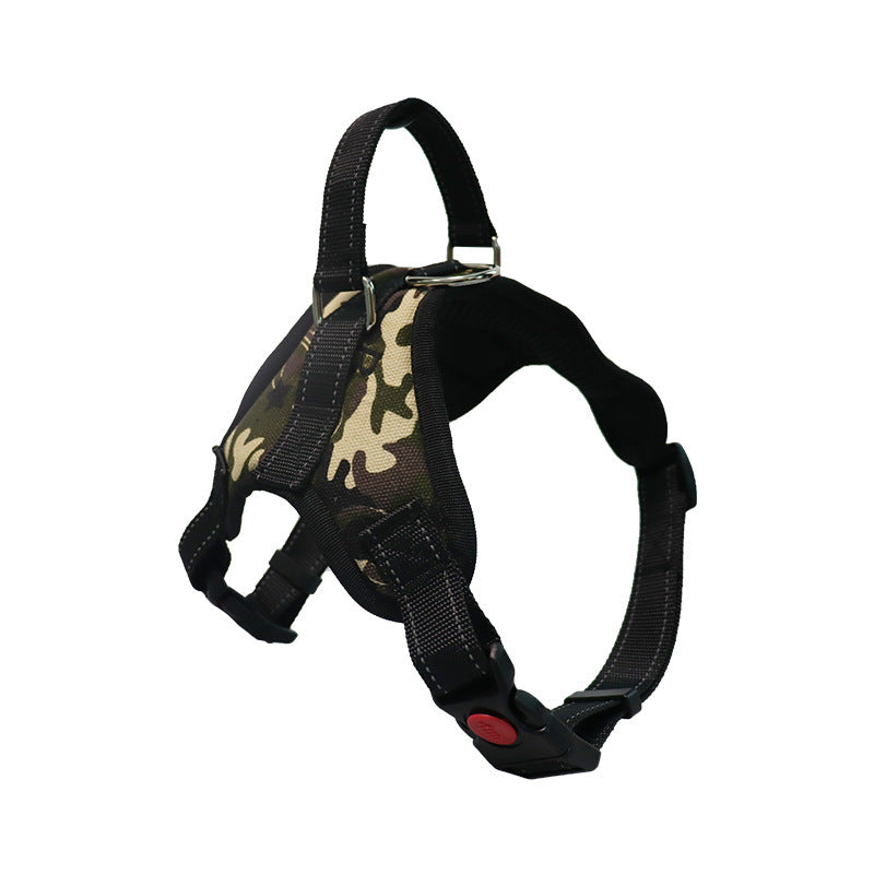 Explosion-proof Medium Large Dog Pet Saddle Chest Strap