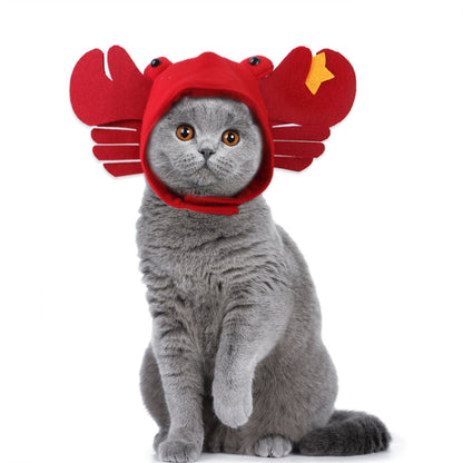 Curly Hair Pet Hat for Cats and Dogs