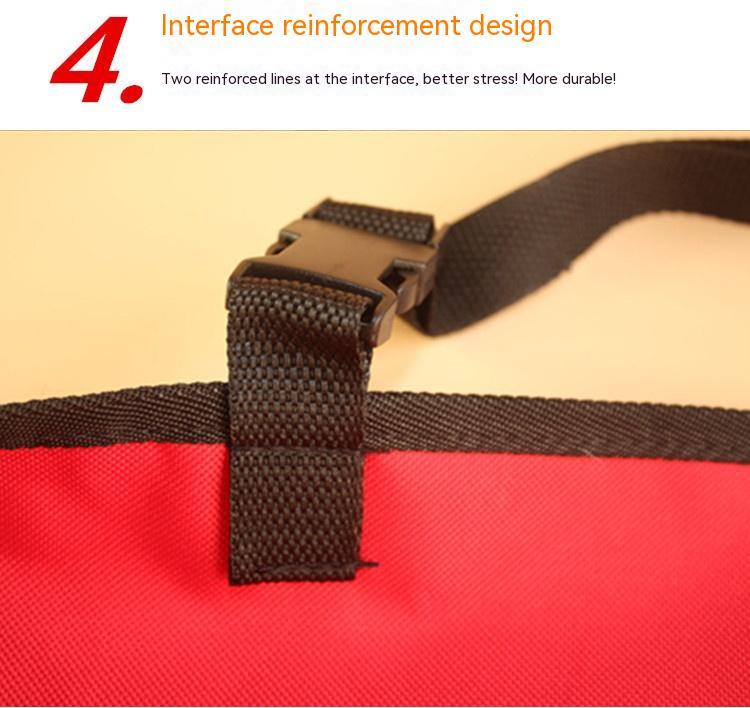 Multifunctional Detachable Pet Car Seat Back Waterproof Cushion